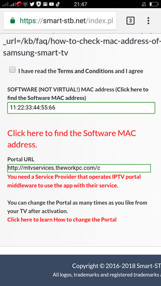 Stb Emulator Mac Address